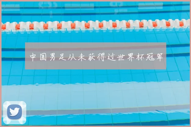 中国男足从未获得过世界杯冠军
