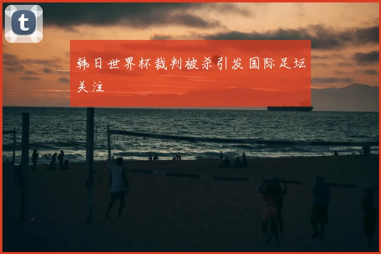 韩日世界杯裁判被杀引发国际足坛关注