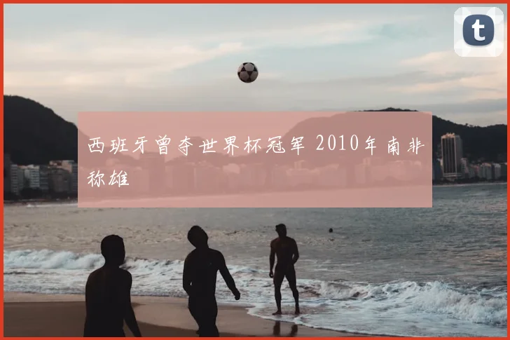 西班牙曾夺世界杯冠军 2010年南非称雄